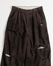 ANACHRONORM / KERSEY TUCK WIDE PANTS