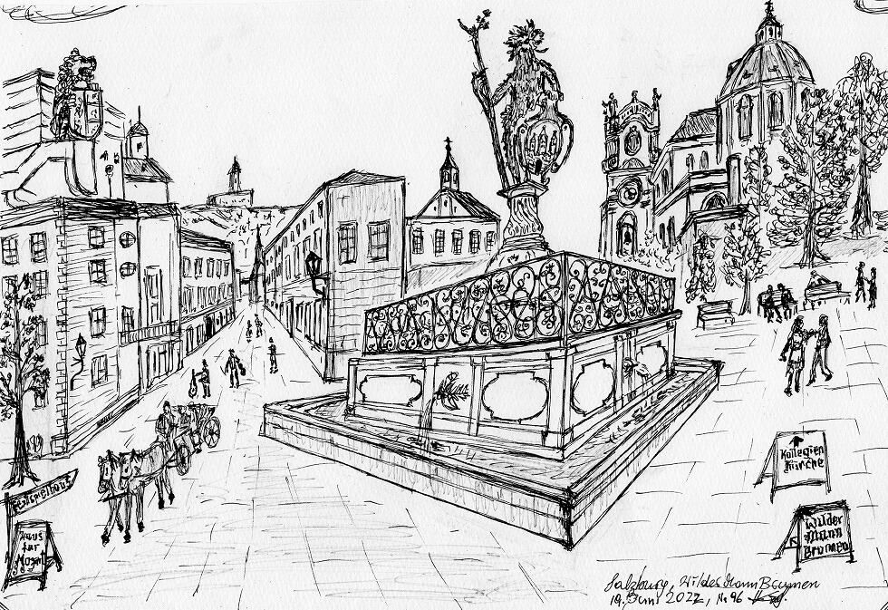 ヴィルダー・マン・ブルネン (ザルツブルク) | Sbg.WilderMannBrunnen