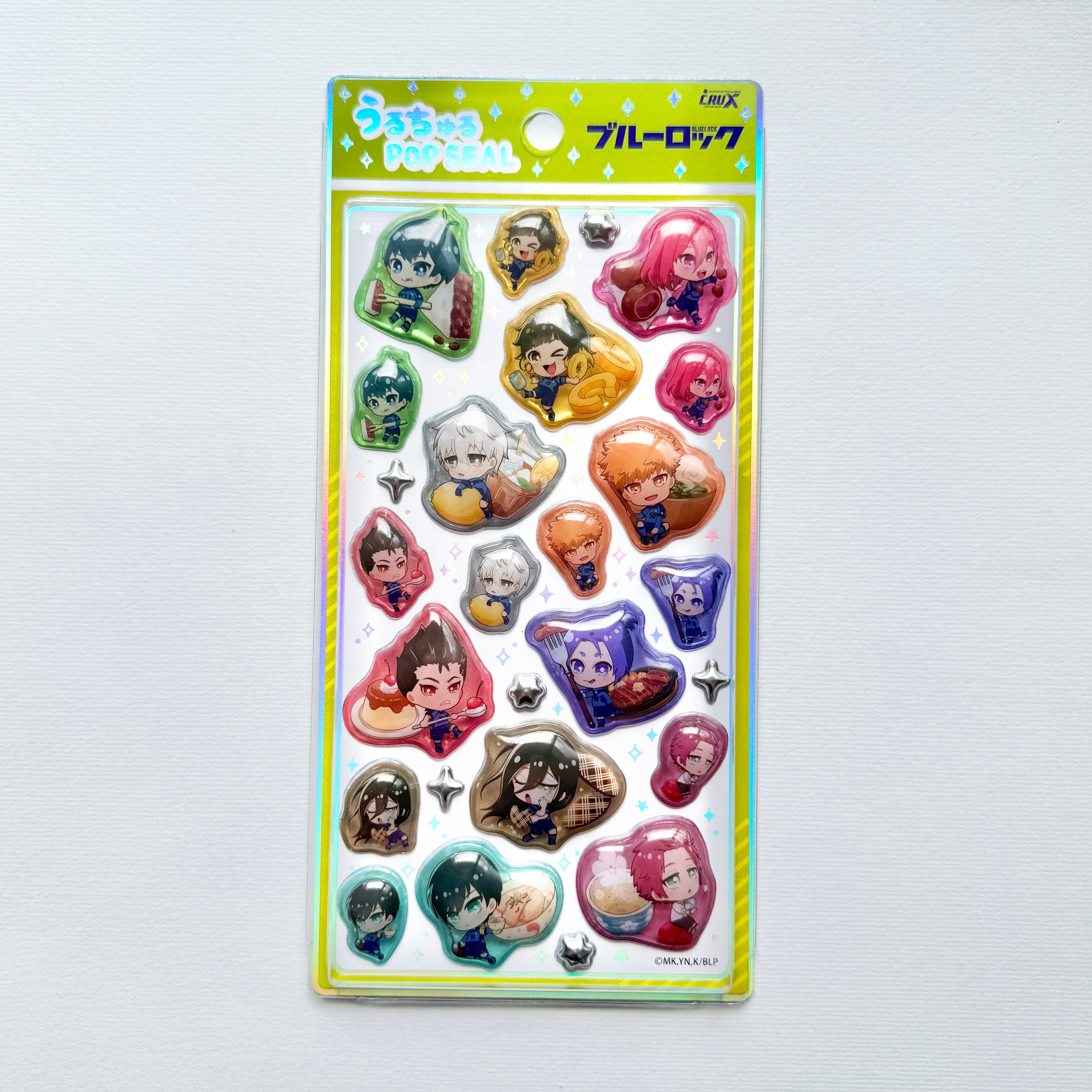 フルコンプ】ブルーロック うるちゅるポップシール うるちゅるPOP SEAL
