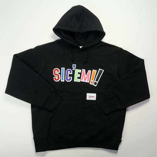 新品未使用 wtaps × supreme SIC' EM! HOODED