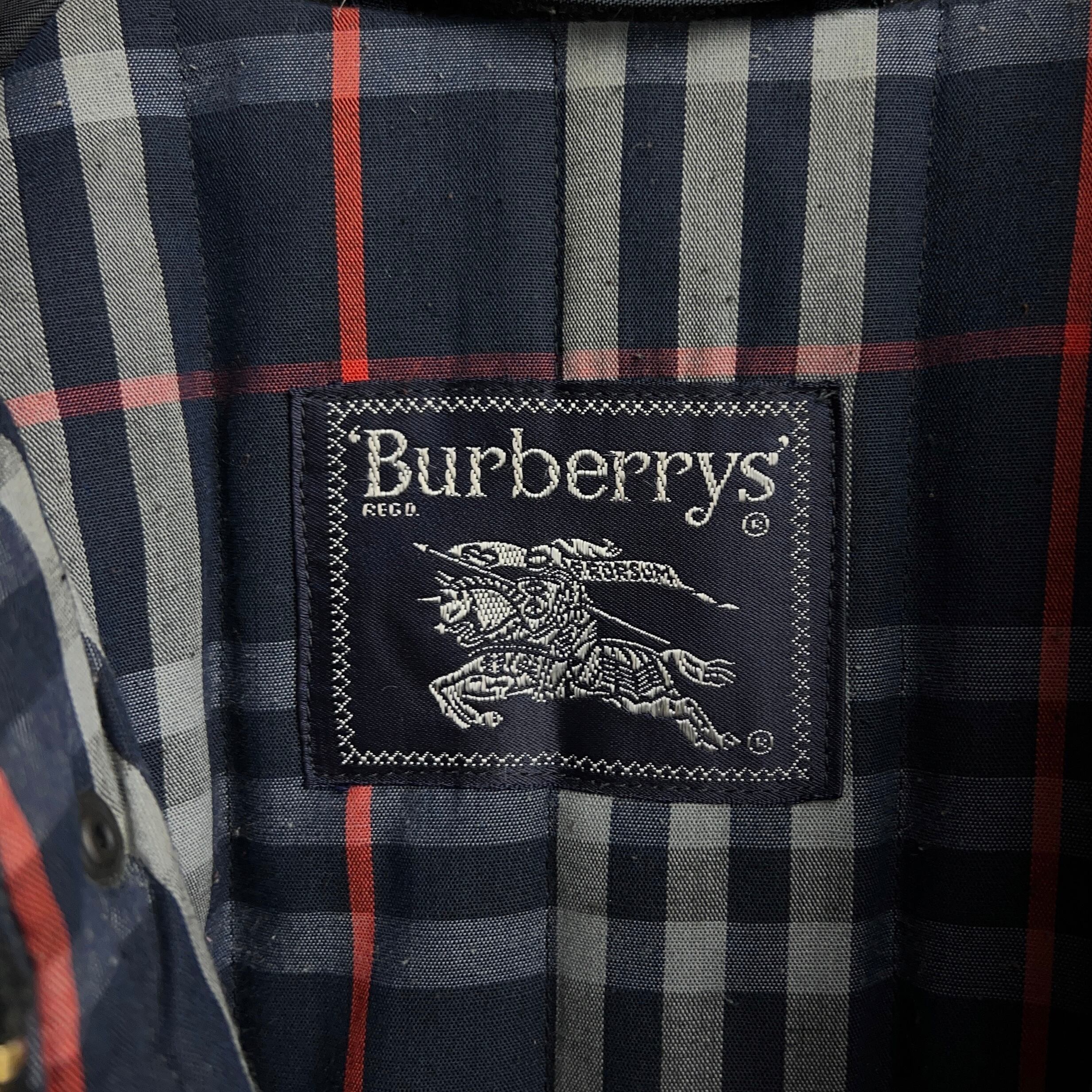 80's~90's Burberrys Oiled Blouson 80年代 90年代 バーバリー オイルドジャケット  ブルゾン【1000A65】【送料無料】