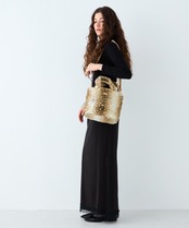 PAUL&JOE ACCESSOIRES : FUR TOTE BAG PJA-B1502