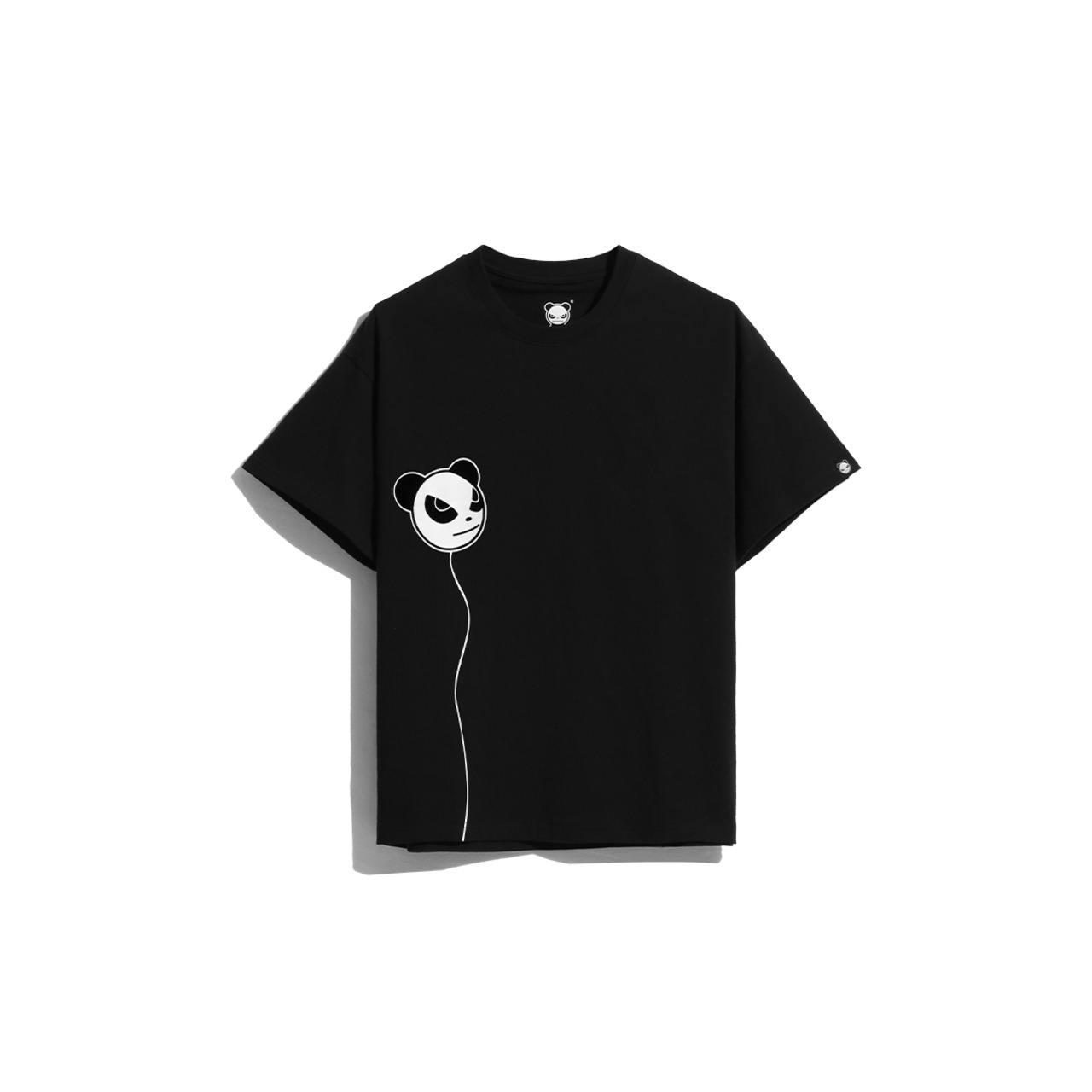 【HIPANDA ハイパンダ】 男女兼用 フロッキー プリント Tシャツ UNISEX SHORT SLEEVED T-SHIRT / WHITE・ BLACK・GRAY