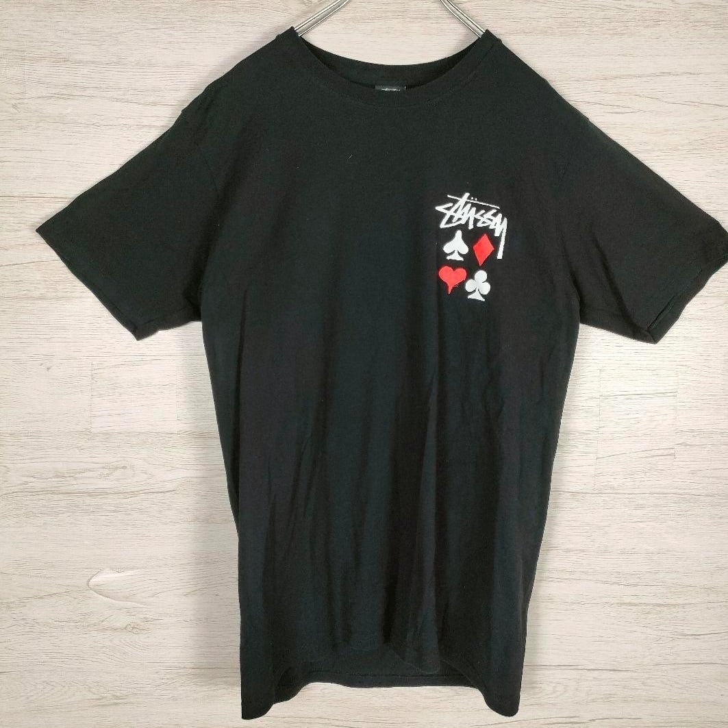 即完売 STUSSY ステューシー Tシャツ 両面プリント デカプリント