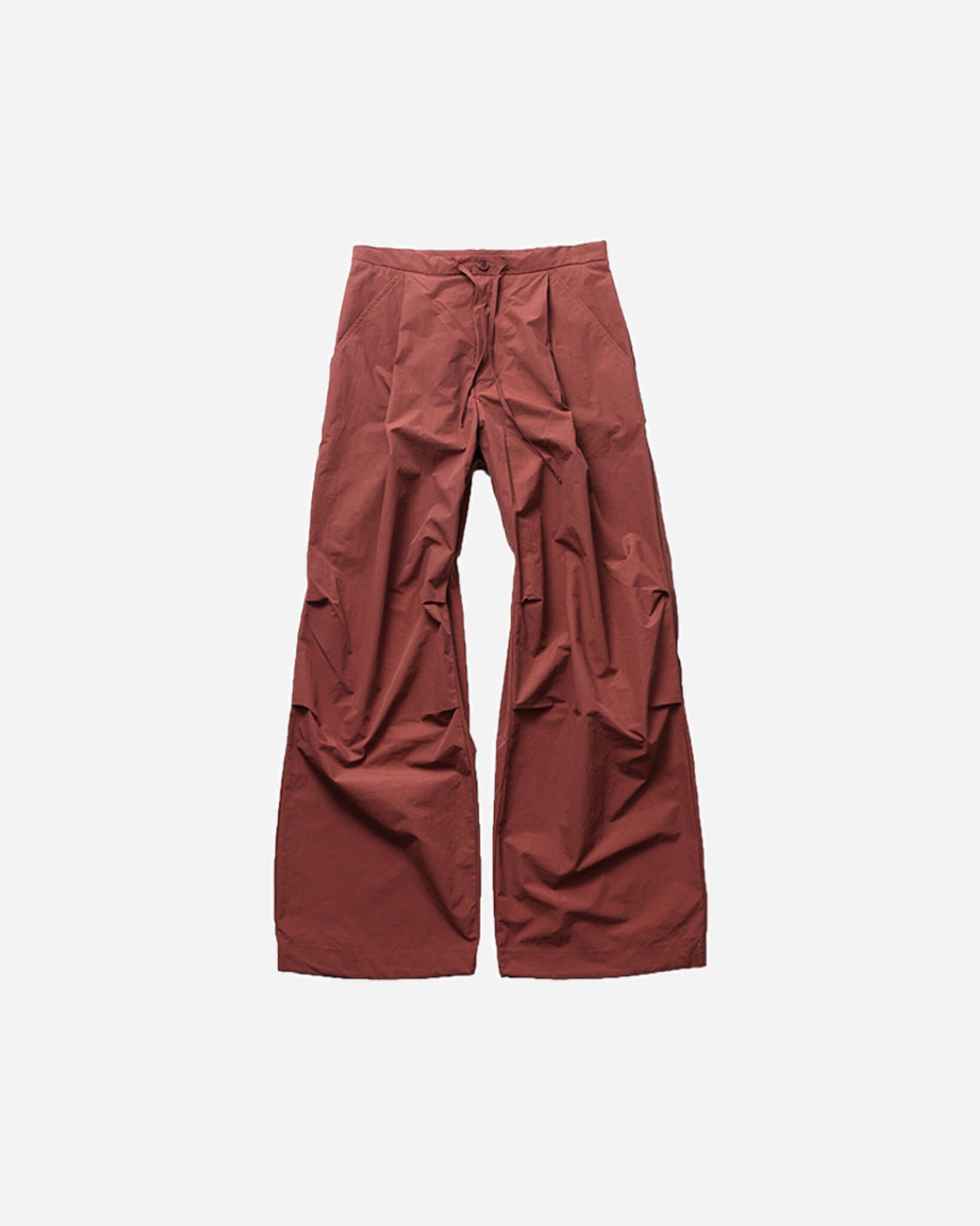 999HUMANITY] NYLON EASY PANTS (MAROON) 正規品 韓国 ブランド