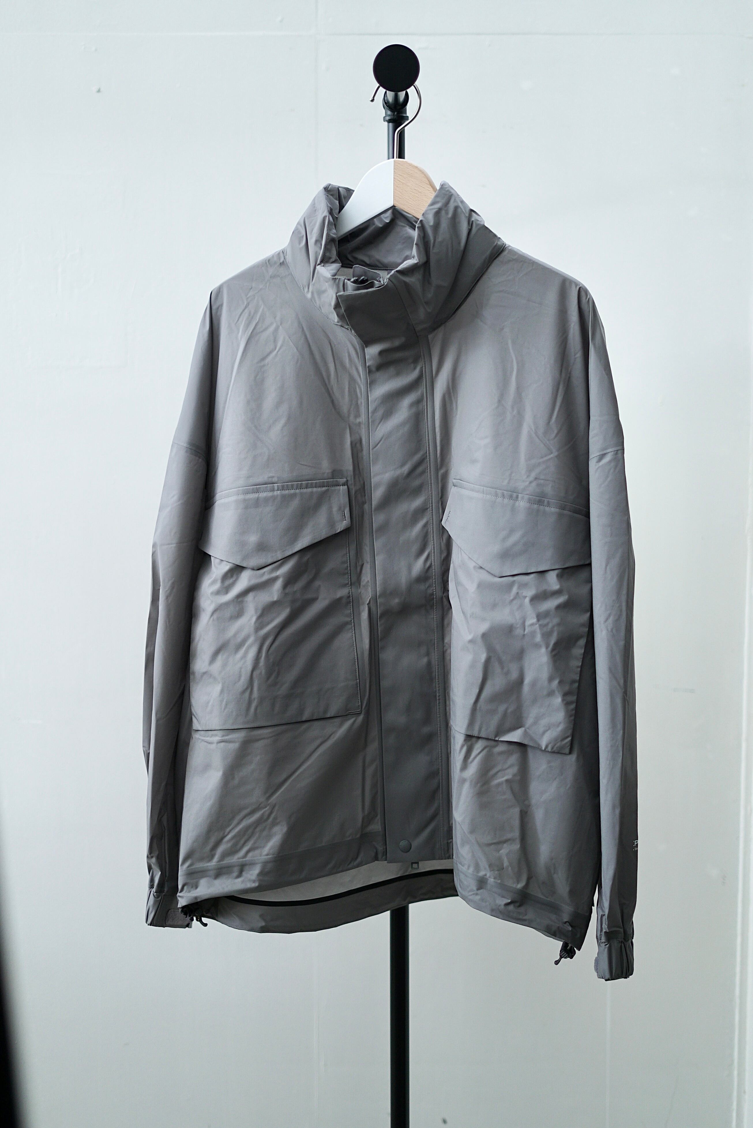 新品 未使用】HYKE pertex wep 知れ jkt グレー size5