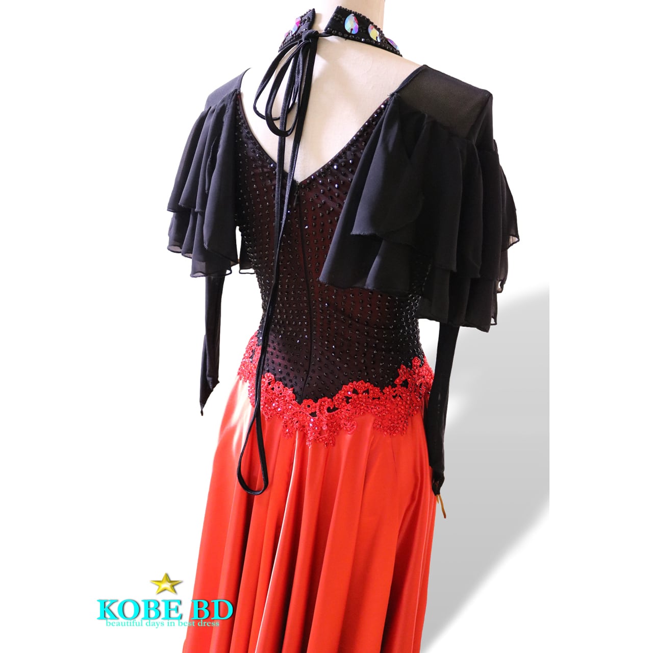 社交ダンスドレスショップKOBE BDオリジナル】パソドブレ専用ドレス