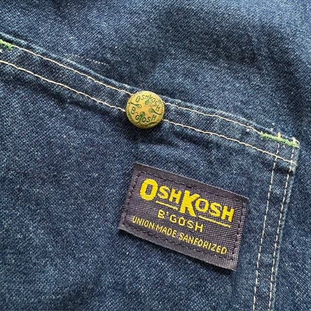 OSHKOSH B'GOSH】オシュコシュ カバーオール デニムジャケット USA製