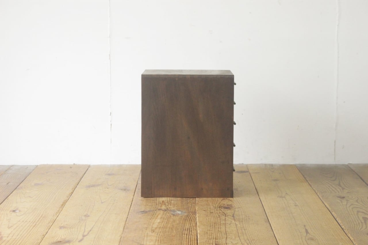 レトロ 卓上小引き出し 抽斗 5杯 収納 小物入れ レターケース B5