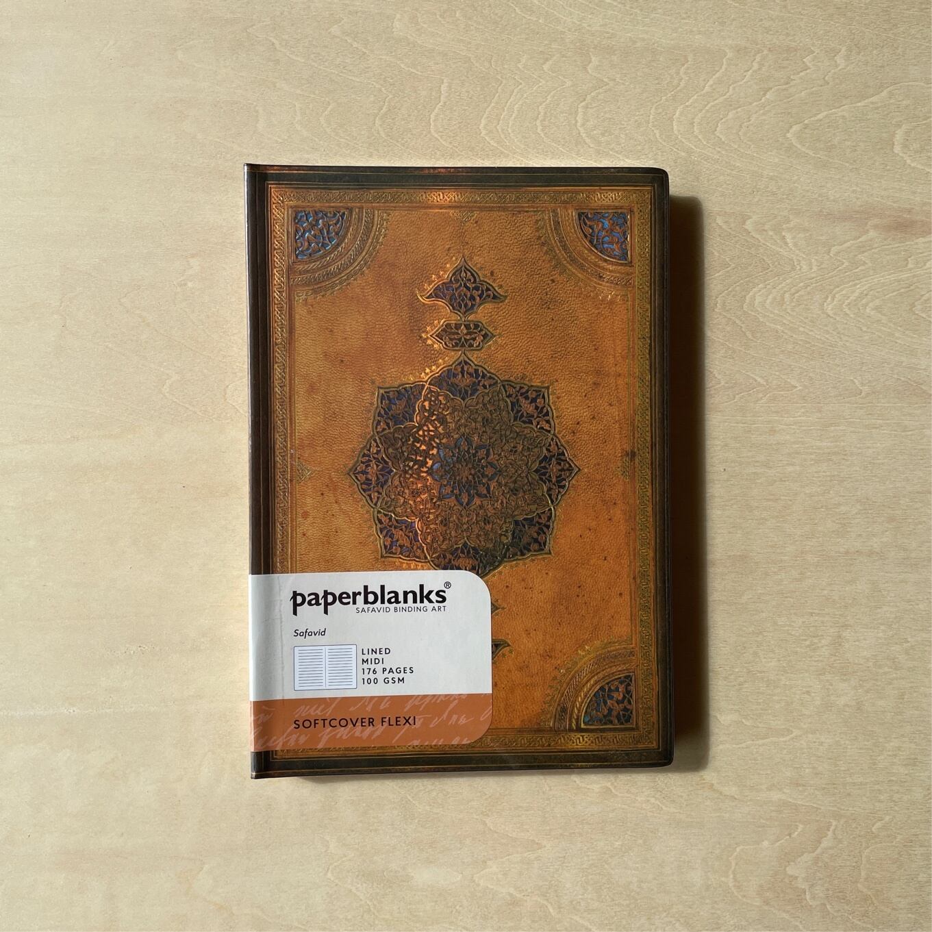 表紙が皮で宝石があしらわれた豪華なノート paperblanks】ノート Viola Diamond Rosette ヴィオラ・ダイアモンド