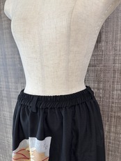 See-through long skirt 681(夏用着物)