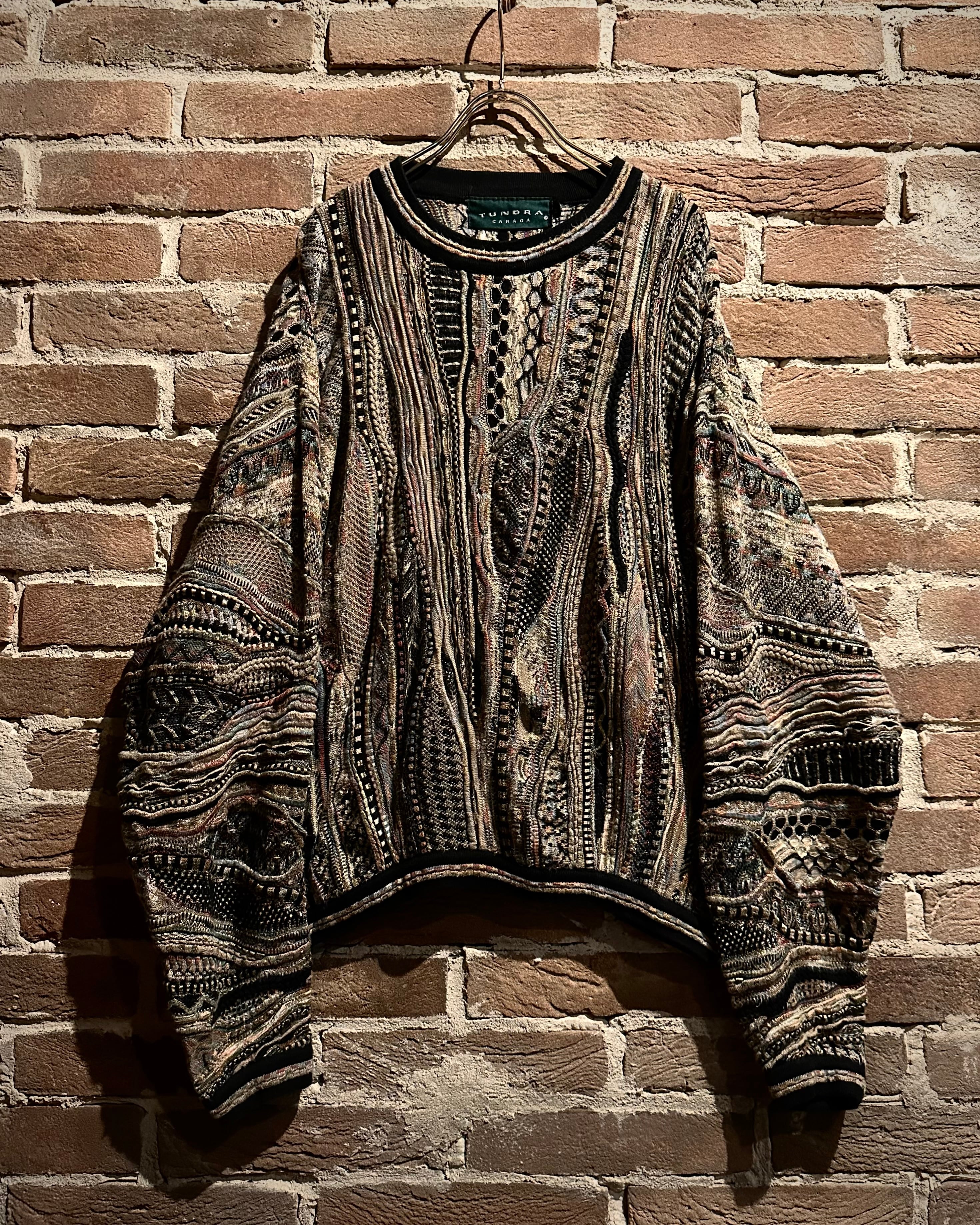 K3ITA様 Caka act3】“TUNDRA” Multiple Color Vintage Loose 3D Knit | Caka