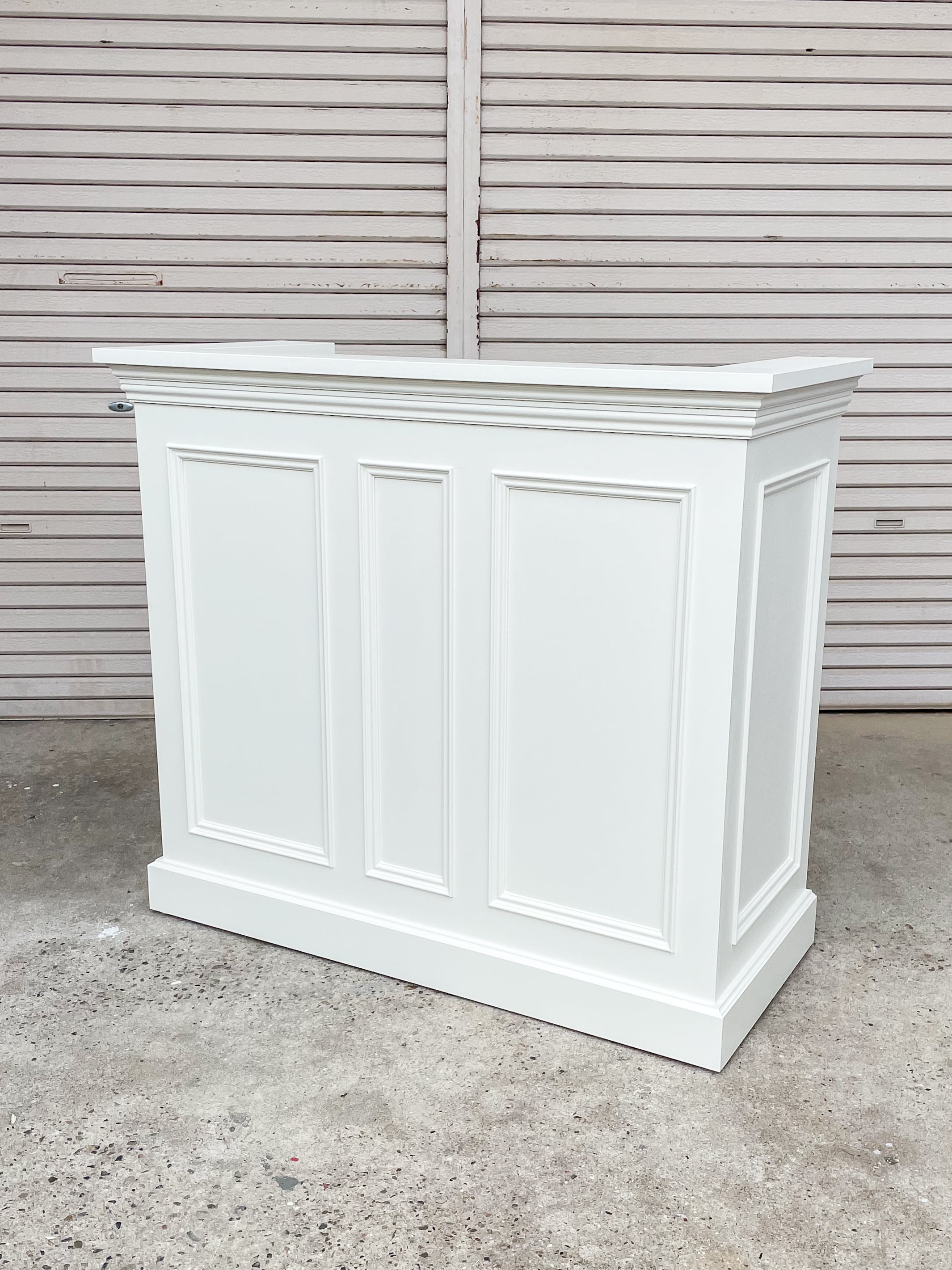 オーダーメイドアンティーク調カウンター155 （ネイルサロン・美容室