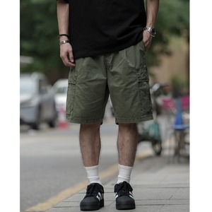 Cargo pocket half pants 0642