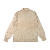 カシミヤ混 DAKS ダックス 長袖 ウール ニット セーター M/ホワイト アイボリー レディース