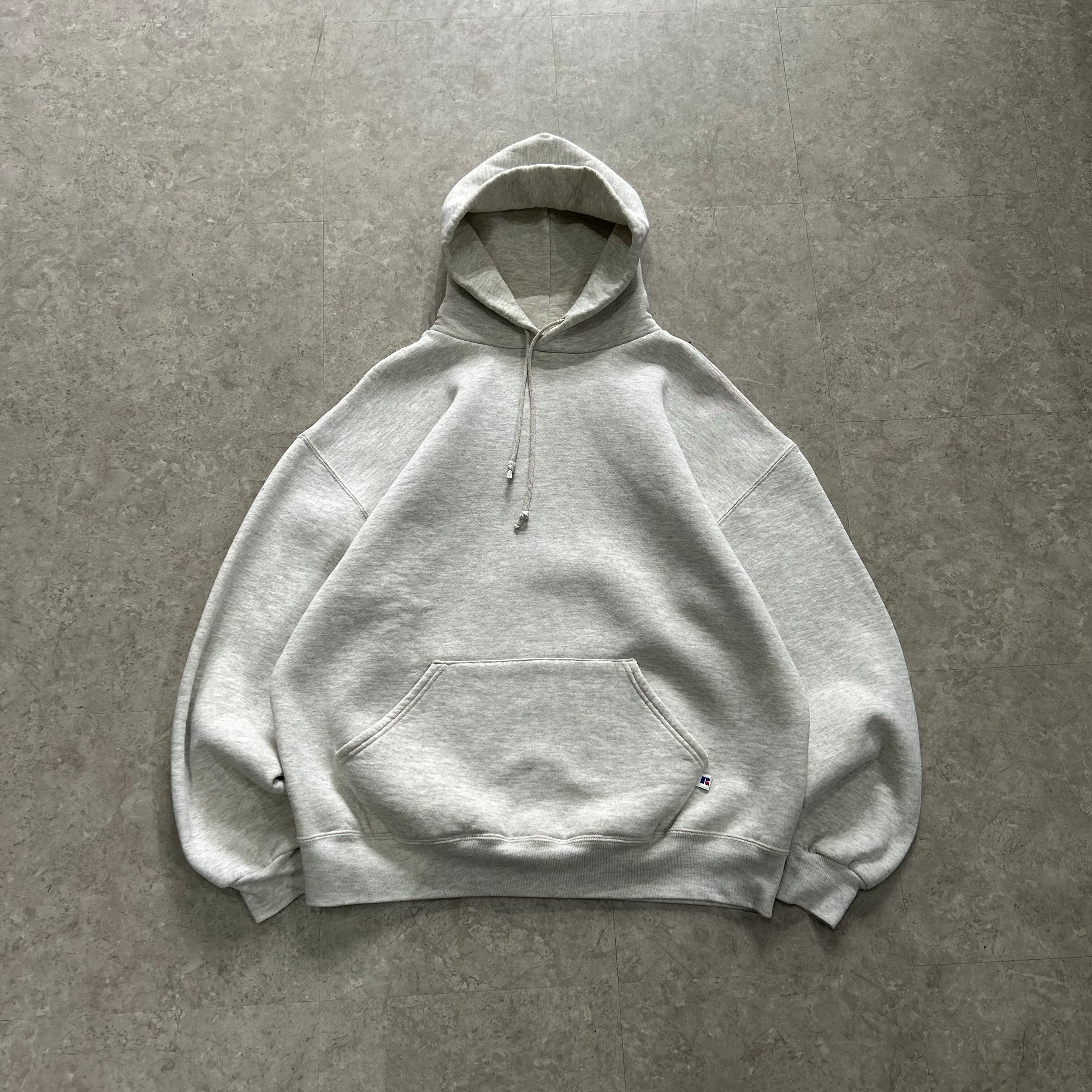 mint condition‼︎ 90s Russell athletic plain hoodie"GRAY"【仙台店】