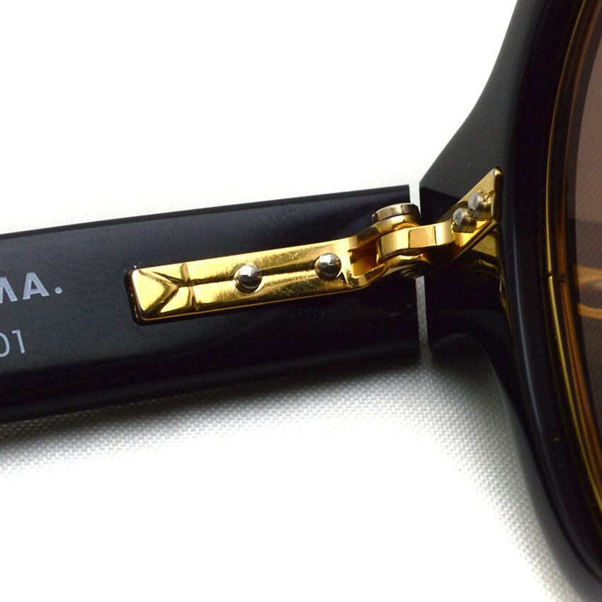 YUICHI TOYAMA / U-129 RS DFW / SG 01 Black/Gold - VBR-01 lenses