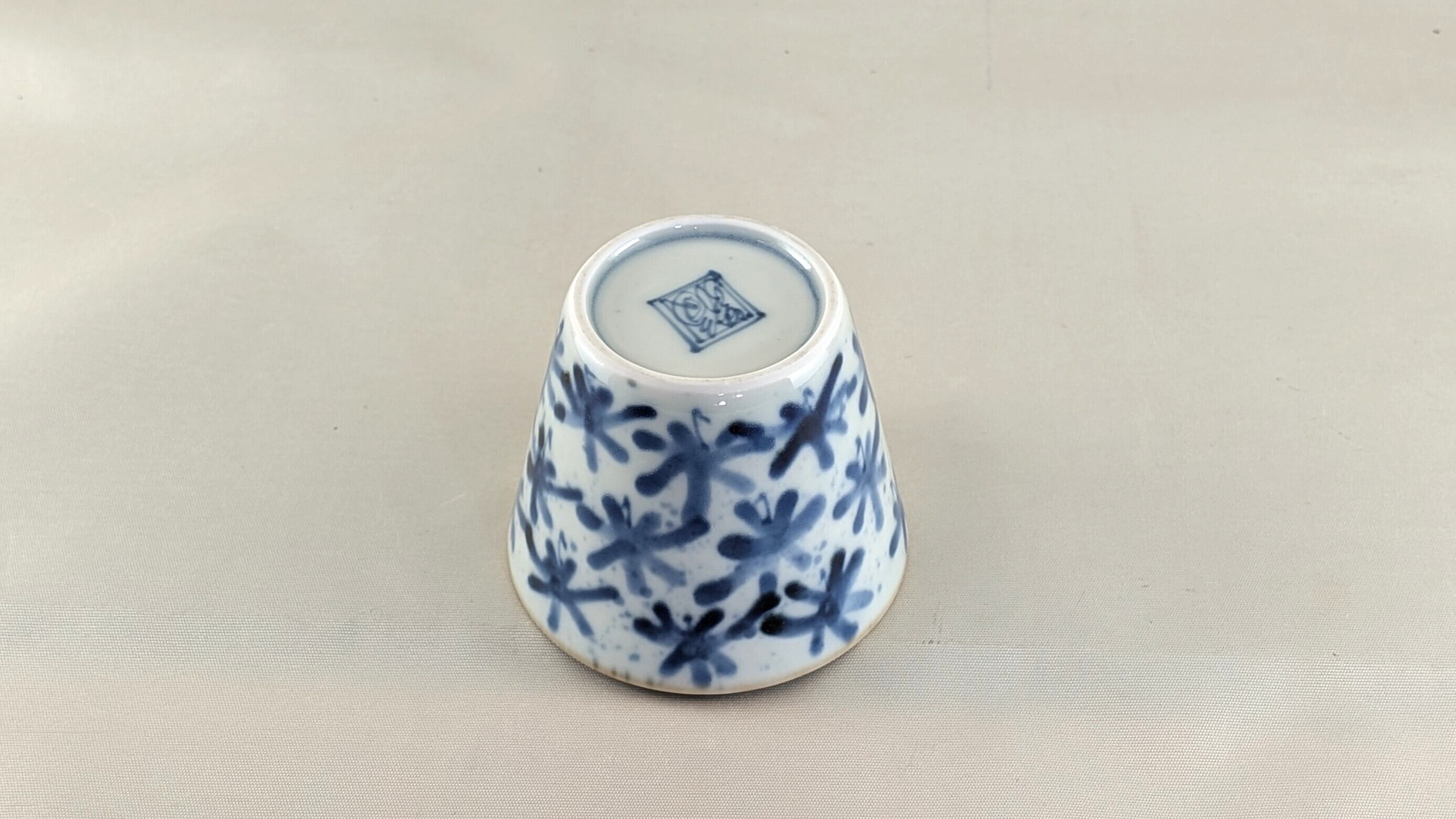 染付雪輪紋 そばちょこ