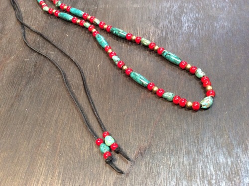 SATANTA サタンタ TURQUISE BEADS NECKLACE 006