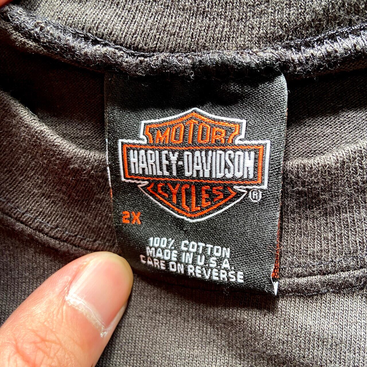 ビッグサイズ USA製 Harley-Davidson ハーレーダビッドソン フロント