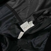 allegri アレグリ イタリア製 アンゴラ混 フードコート 着丈114cm/9AR/ブラック/比翼