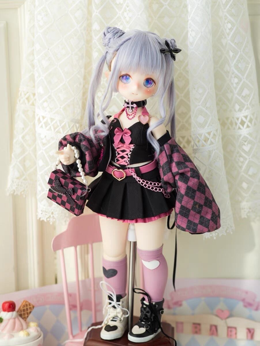 B553 bjd 1/4 ドール本体　Miyn　球体関節人形 ハンドメイド