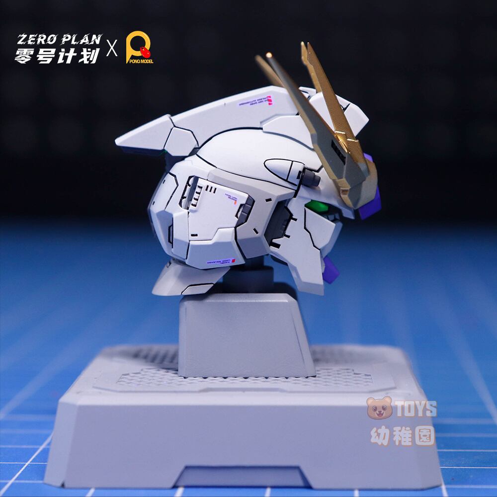 ZERO PLAN】1/100 Sky-Defender&Hi-ν ハイニュー 改造用 ヘッド 頭部