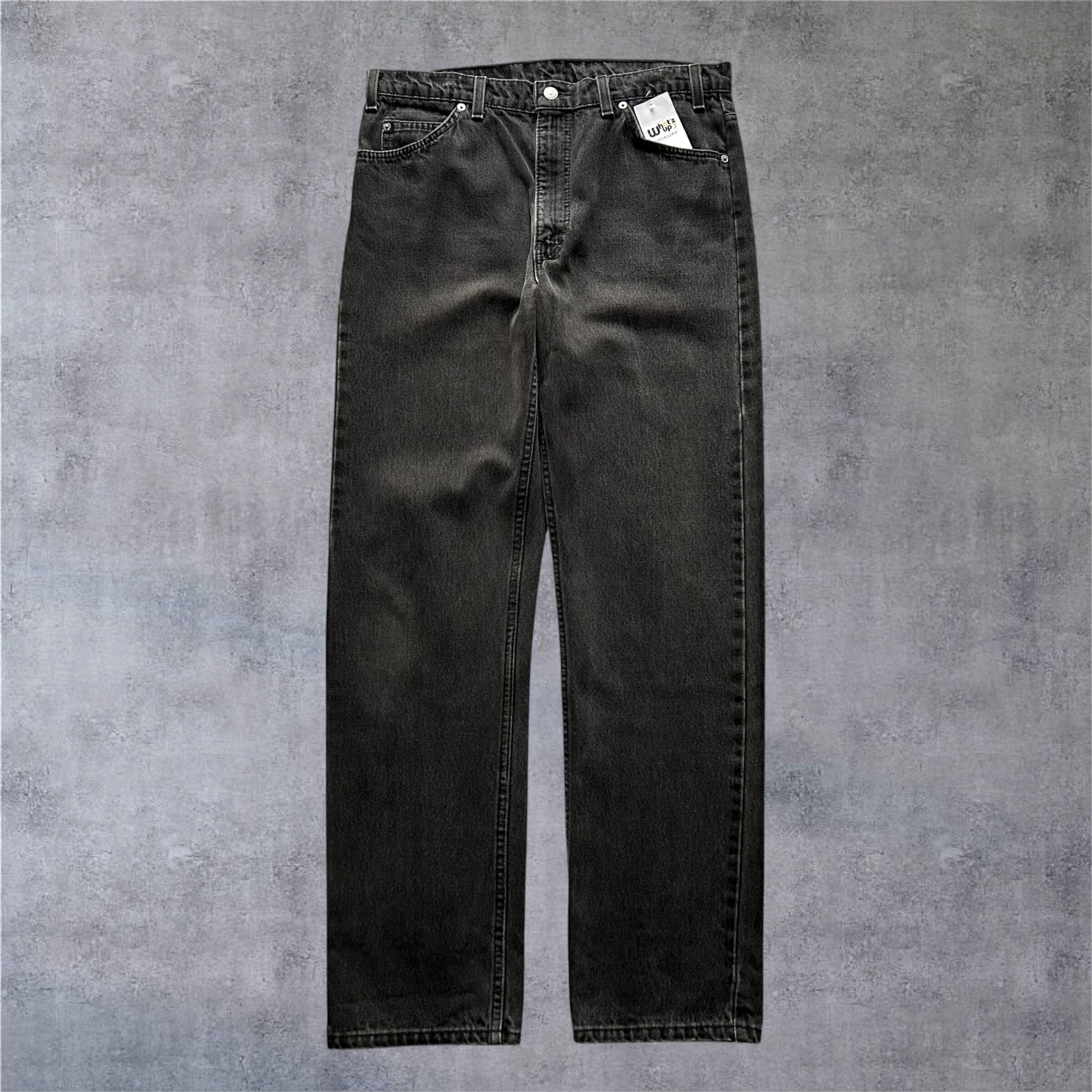 Made In USA!! 〜2000s Levi's 505 Black Denim Pants ⑨【高円寺店】