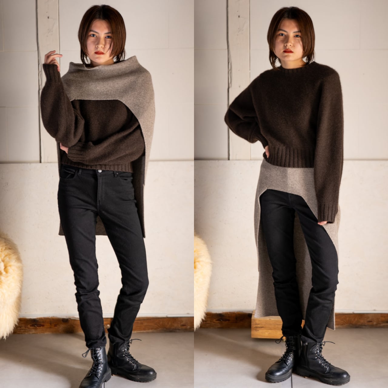 空飛ぶ羊 BASE webshop｜モンゴルの天然毛、靴下とニットウエア