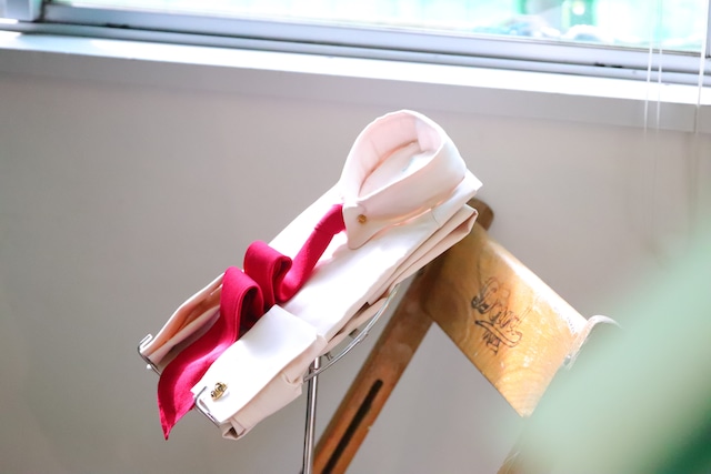 5fold tie "Vermilion Pleasure" 5fold tie "Vermilion Pleasure"