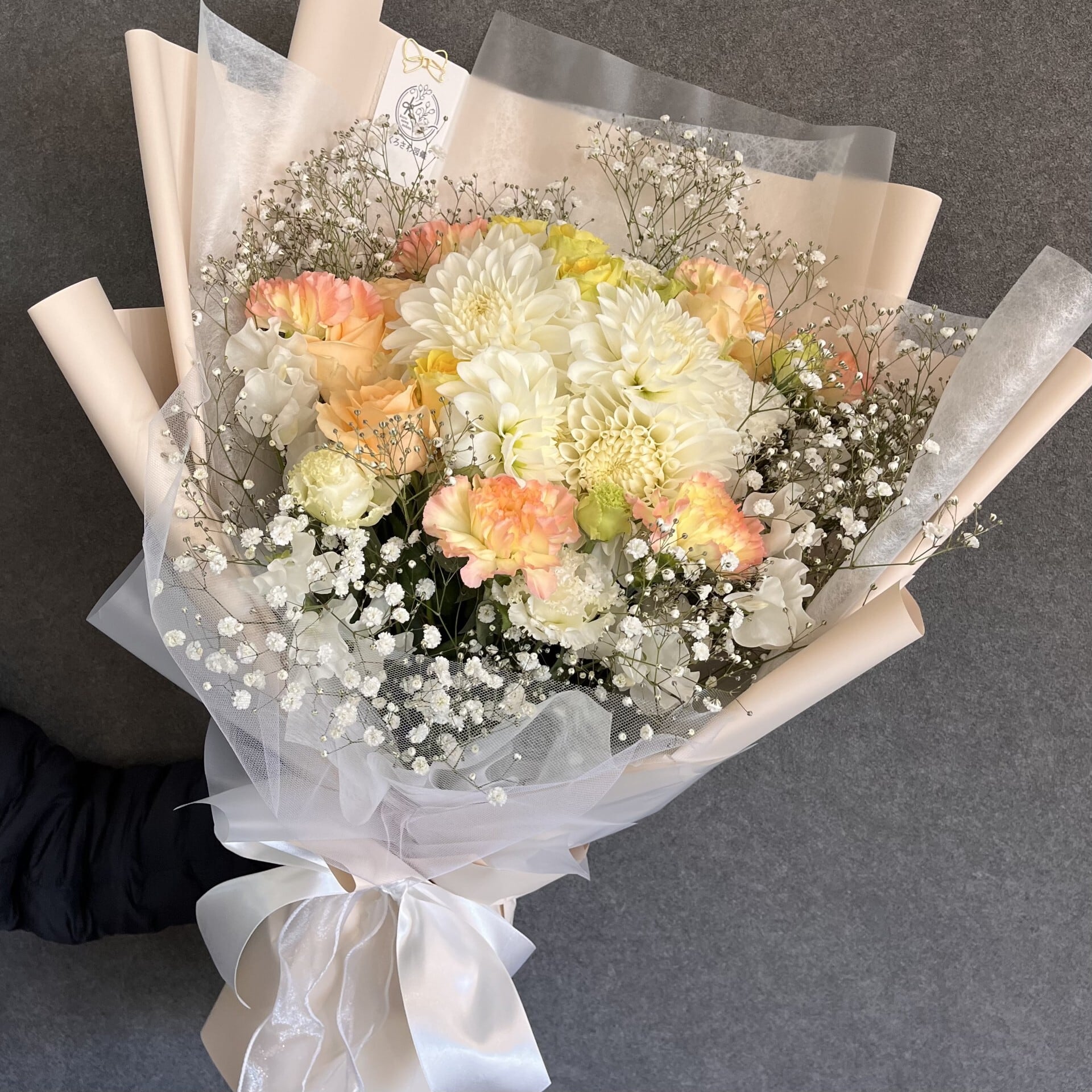 店舗受取り】bouquet 韓国ブーケ | くろさわ図鑑 | 花畑にある花屋