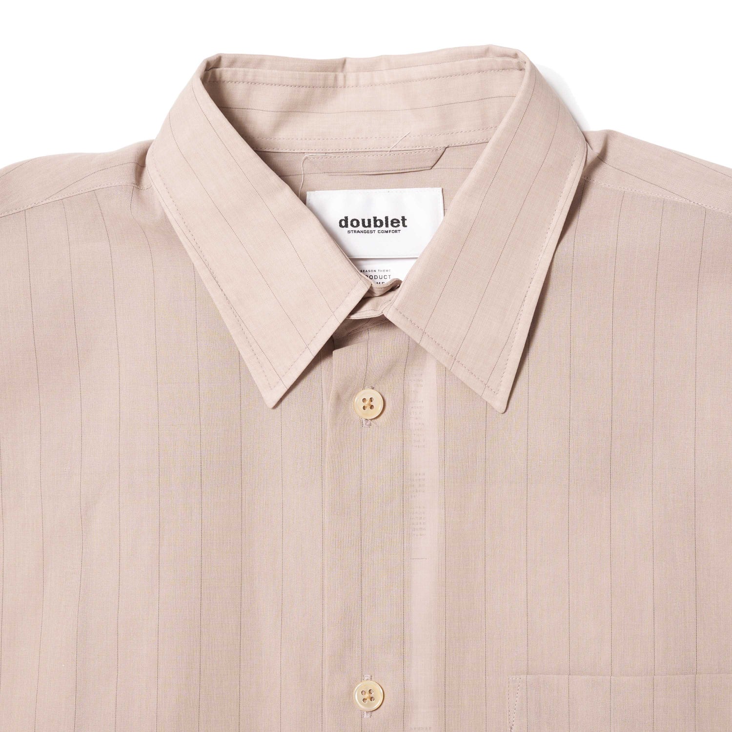 doublet】TUCK-IN ONLY SHIRT | インターナショナルリレーション