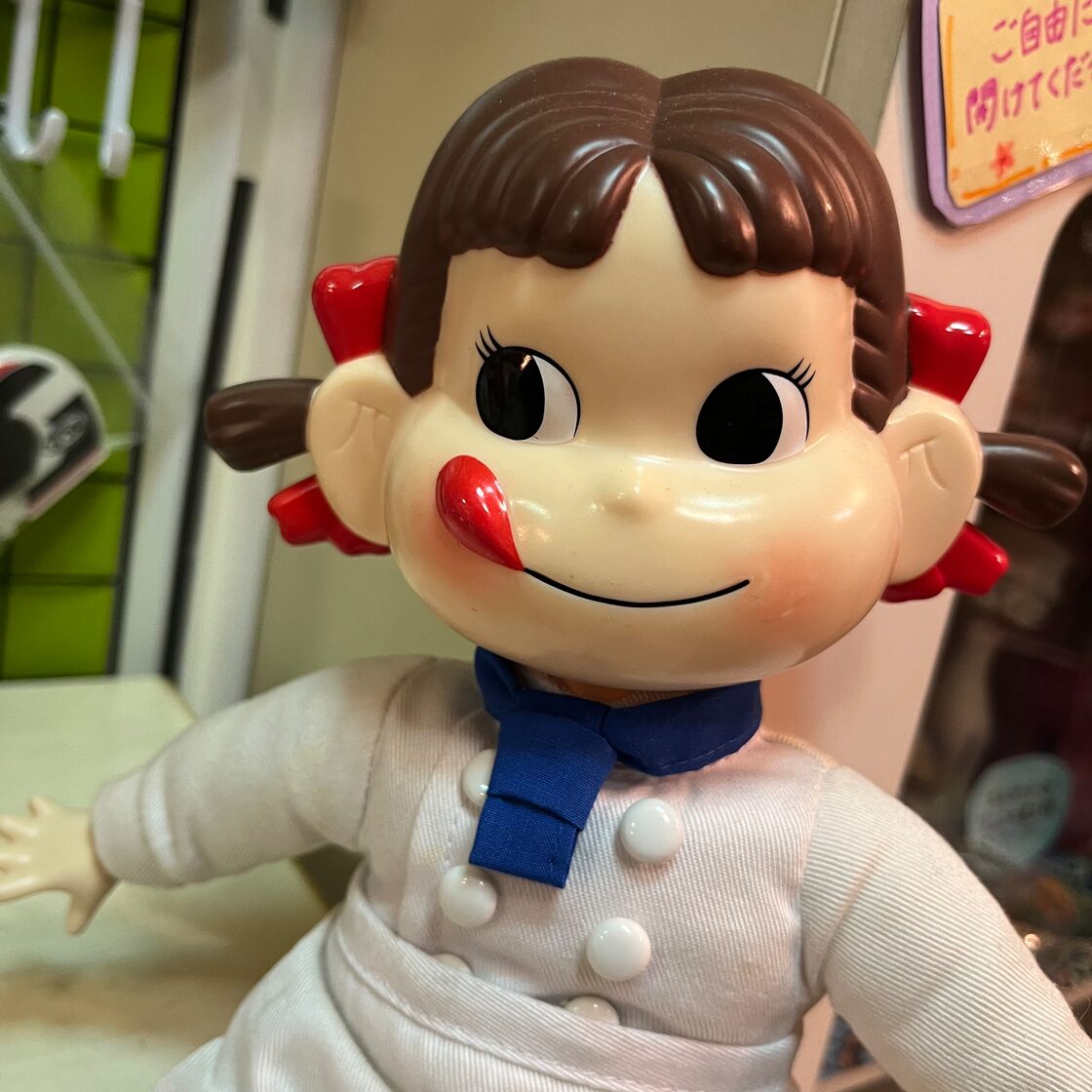 お座りペコちゃん 塩っぱい