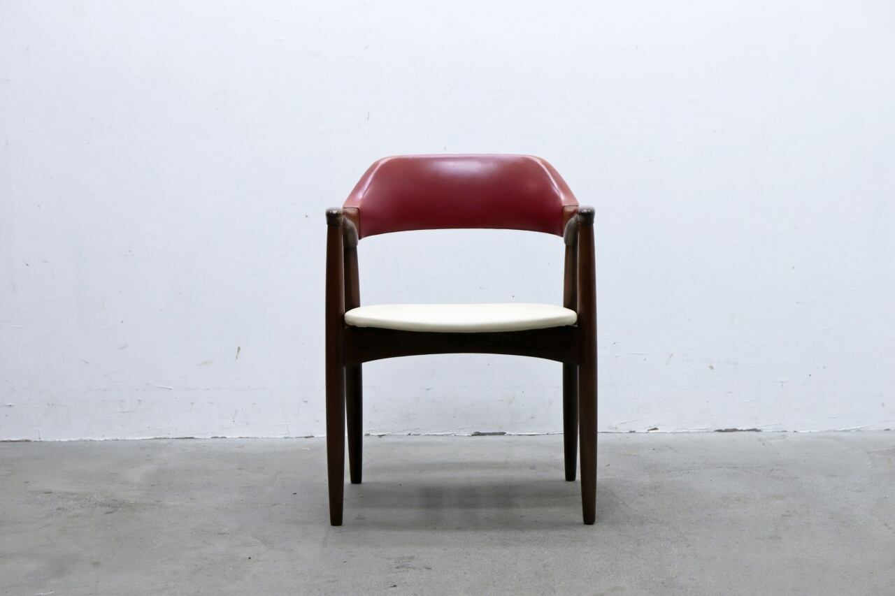 辻木工 TSUJI ダイニングチェア 椅子 ビーチ材 合皮 モダン レトロ