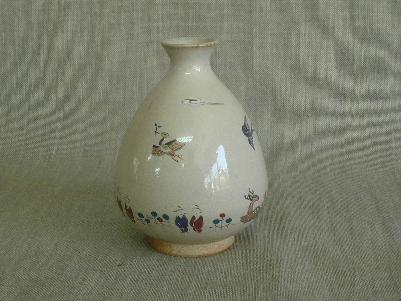 奈良絵花入 | 赤膚焼窯元 大塩昭山