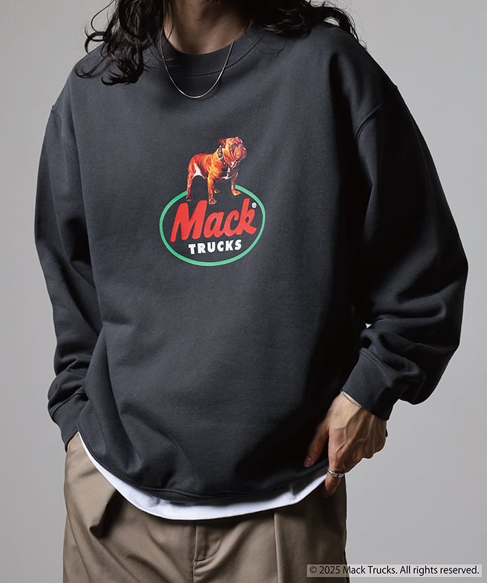 MACK TRUCKS / マック・トラックス ロゴ プリント オーバーサイズ