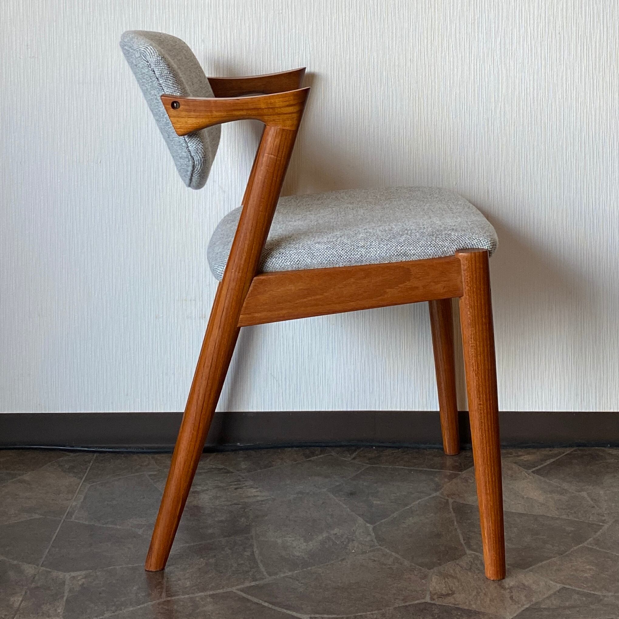 デンマーク製チーク材ダイニングチェア（モデル42） no.3160-1180