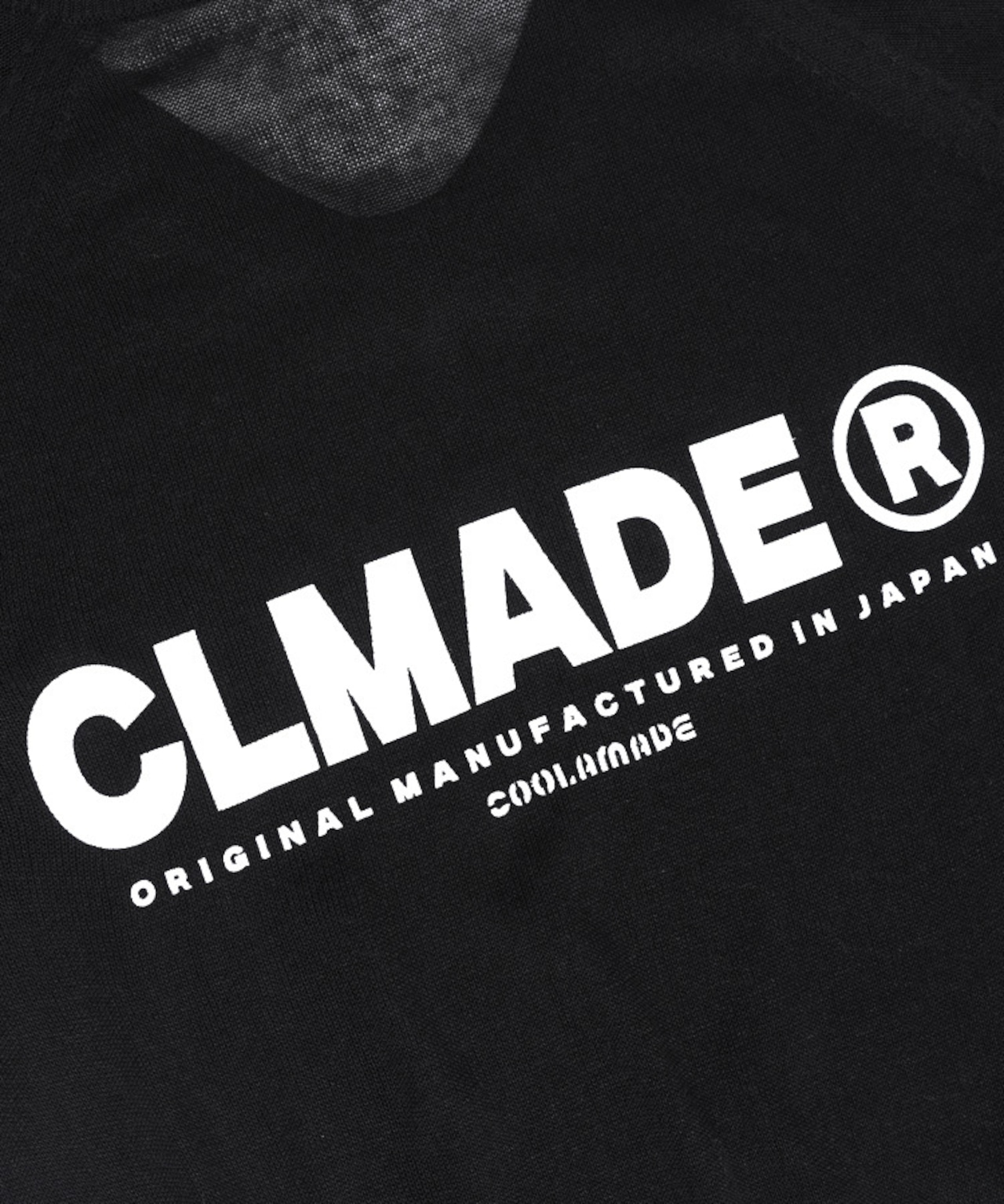 ロゴVネックシアーニットTOPS (BLACK) CQ-49014