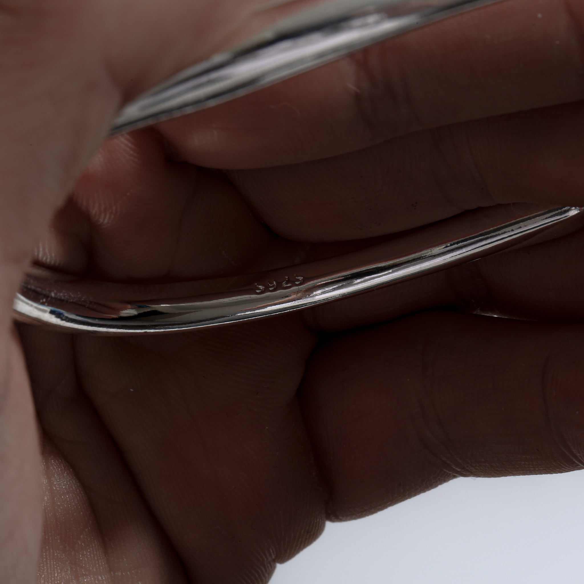 s925 Asymmetry Bangle | Lncs