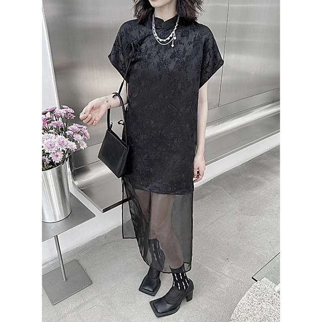 Chinese style docking dress C0278