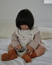 韓国子供服 / 26Autumn / normalplay / ソリッドスラブTシャツ / キッズ / 秋服 *12M~L*