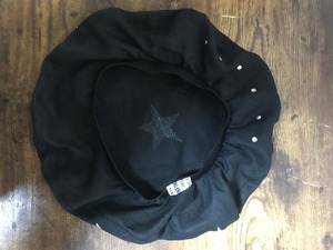 UNFINISHEDスターベレー帽麻素材