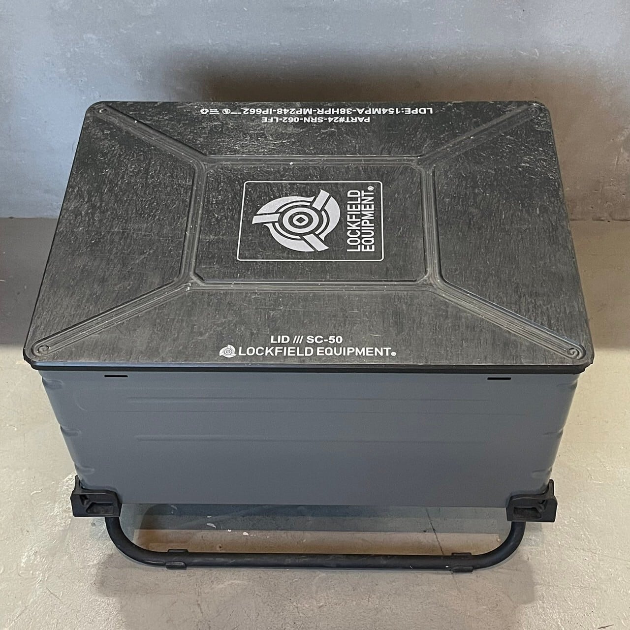 【LOCKFIELD EQUIPMENT】SC lid 50 BK LOCKFIELD EQUIPMENT