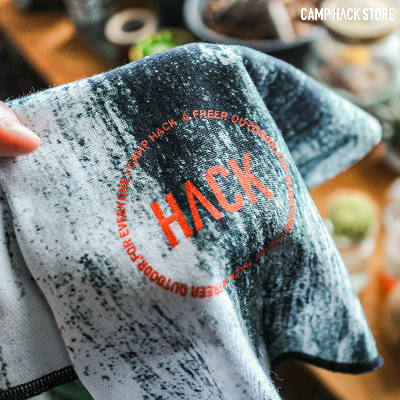 手ぬぐい*15 やみつきな手触り「別注スポーツてぬぐい」 | CAMP HACK STORE