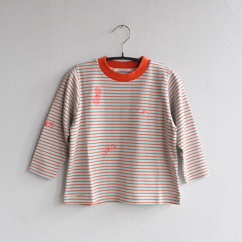 《mina perhonen 2024AW》choucho カットソー / red / 110cm