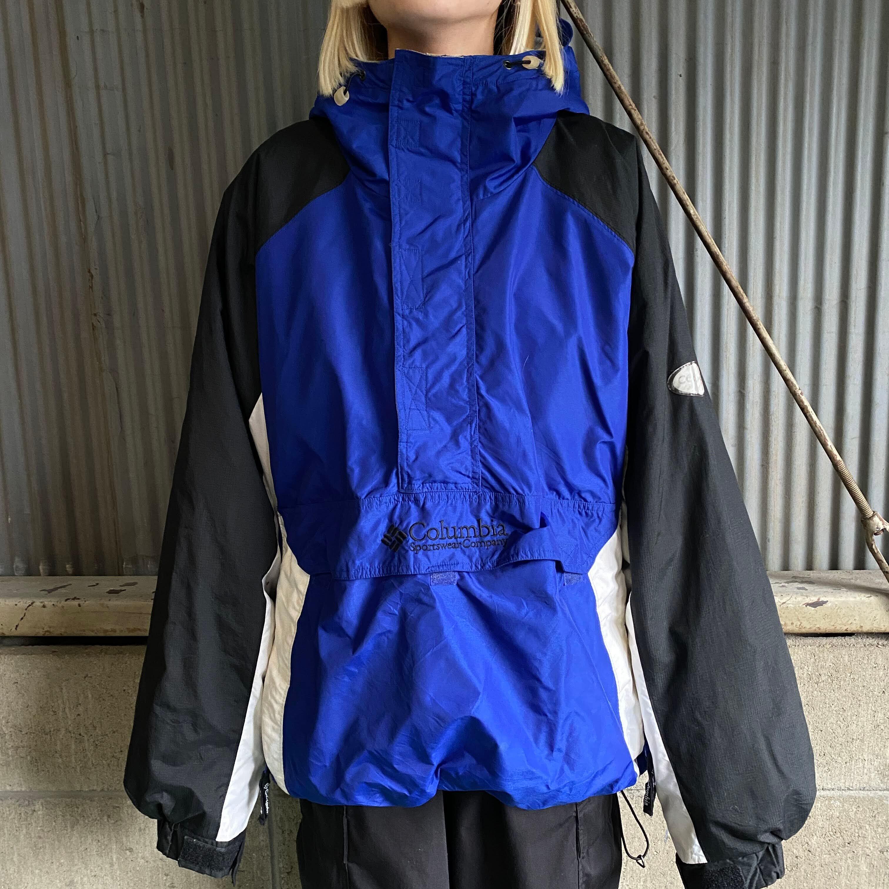 ビッグサイズ 90年代 Columbia コロンビア ハーフジップ 中綿