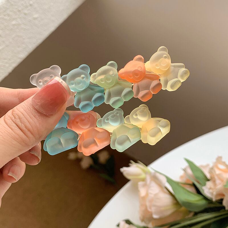 ヘアアクセサリー サイドレッドヘアピン 大人ガーリー スウィート キュート カジュアル ブラック・アイド・ピーズ76648699635