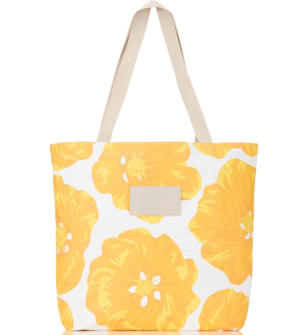 ALOHA COLLECTION × HAWAIIAN SUN ミニポーチ | AQUA TREE アロハ