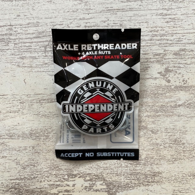 【INDEPENDENT】AXLE RETHREADER + 4.AXLE NUTS