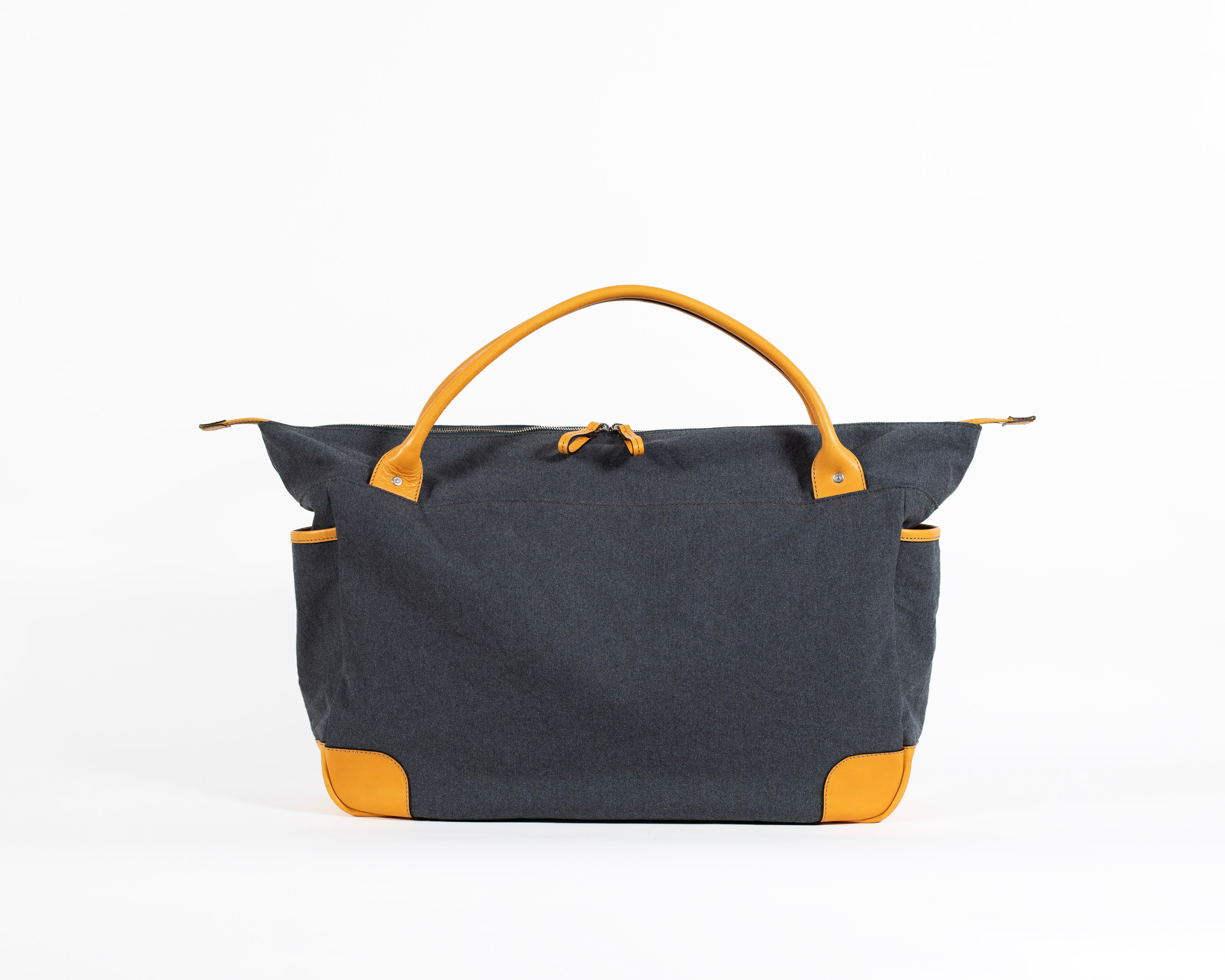 HOLDALL IN BRILLIANT GRAY【TT047】 | 日本製のバッグ・革小物